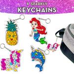 Big Gem Art Diamond Painting Kits for Kids with Storage Case, Jewelry, Keychains, Stickers and More - Craft Kit with Unicorn and Mermaid - Arts and Crafts for Girls and Boys - Toys and Gifts All Ages from BRYTE