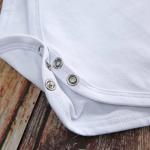 Tikoubabe Newborn Baby Boy Outfits Clothes Infant Cotton Cute Hipster Romper + Long Pants + Hat 3 Pcs Ladies I Have Arrived Mustache hat 70cm White Grey, 0-6 Months from 