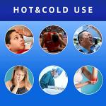 Ankle/Sport Foot Ice Therapy Wrap,Hot Cold Ice Gel Pack with Adjustable Brace for Sprained Ankles, Plantar Fasciitis, Achilles,tendonitis, and Swelling Feet,Microwaveable, Freezable and Reusable by All one tech