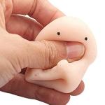 Julvie 12 Pcs Mini Soft Squeeze Toy Funny Novelty Squishy Animals Squeeze Toys Tricky Gifts Stress Relief Toys Birthday Gifts for Kids & Adults by Julvie