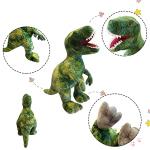 AIXINI Stuffed Dinosaur Plush Giant T-Rex Toy - 23.6" Lifelike Stuffed Tyrannosaurus Animal for Boys Kids, Green by Yizheng City jili toys Coï¼. Ltd