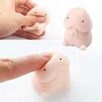 Julvie 12 Pcs Mini Soft Squeeze Toy Funny Novelty Squishy Animals Squeeze Toys Tricky Gifts Stress Relief Toys Birthday Gifts for Kids & Adults by Julvie