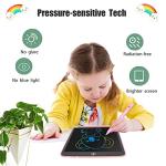 LCD Writing Tablet 10-Inch, Doodle Board Drawing Tablet for 3 4 5 6 7 8 Year Old Kids, Erasable Electronic Doodle Pads for Toddlers, Learning Educational Toys Gifts-Pink by ZHIMEI
