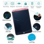 LCD Writing Tablet 10-Inch, Doodle Board Drawing Tablet for 3 4 5 6 7 8 Year Old Kids, Erasable Electronic Doodle Pads for Toddlers, Learning Educational Toys Gifts-Pink by ZHIMEI