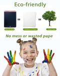 LCD Writing Tablet 10-Inch, Doodle Board Drawing Tablet for 3 4 5 6 7 8 Year Old Kids, Erasable Electronic Doodle Pads for Toddlers, Learning Educational Toys Gifts-Pink by ZHIMEI