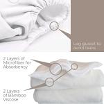 Harlow Baby Cloth Pocket Diapers 7 Pack, 7 Bamboo Inserts, 1 Wet Bag by Nora's Nursery from Nora's Nursery