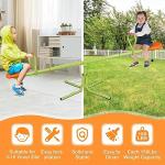 Nova Microdermabrasion Kids Seesaw Swivel Teeter-Totter Home Playground Equipment, 360 Degrees Rotating Safe, Outdoor Fun for Kids, Toddlers, Boys, Children (2 Seats) by Nova Microdermabrasion