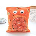 Angleliu Cheesy Puffs Plush Pillow,Stuffed Toy Game Pillow with a Bag of Cheesy Puffs Balls,for Children Sleep Home Decoration (Small) from Angleliu
