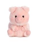 Aurora World Pig, Cow and Chicken Stuffed Animal Plush Toy | Farm Animals Theme | Bundle of 3 Rolly Pet Items, 5 inches Each from Aurora World