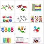 Max Fun 200pcs Party Toys Assortment Party Favors for Kids Birthday Carnival Prizes Box Goodie Bag Fillers Classroom Rewards Pinata Filler Toys Treasure Box by Max Fun