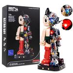 Pantasy Astro Boy Toy Building Sets ,Construction Toys and Building Blocks kit for Teens and Adults, 70th Anniversary Collectible Model in 50% Mechanical Details,NO.86203 (1258Pcs) (Light Kit Edition) by Pantasy