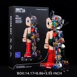 Pantasy Astro Boy Toy Building Sets ,Construction Toys and Building Blocks kit for Teens and Adults, 70th Anniversary Collectible Model in 50% Mechanical Details,NO.86203 (1258Pcs) (Light Kit Edition) by Pantasy