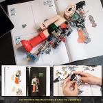 Pantasy Astro Boy Toy Building Sets ,Construction Toys and Building Blocks kit for Teens and Adults, 70th Anniversary Collectible Model in 50% Mechanical Details,NO.86203 (1258Pcs) (Light Kit Edition) by Pantasy