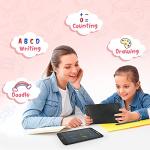 LCD Writing Tablet Doodle Board for 3-10 Year Old Kids, 10 inch Electronic Graphics Ewriter Tablet with Lanyard for Toddler Girls/Boys Toys Learning Drawing Toy for 4 5 6 7 Years Old Kids (X-Black) by SOOOO