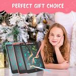 LCD Writing Tablet Doodle Board for 3-10 Year Old Kids, 10 inch Electronic Graphics Ewriter Tablet with Lanyard for Toddler Girls/Boys Toys Learning Drawing Toy for 4 5 6 7 Years Old Kids (X-Black) by SOOOO