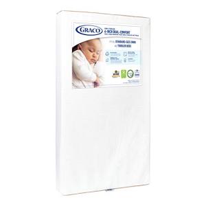 Graco 6-Inch Dual-Comfort 2-Sided Premium Foam Crib & Toddler Mattress â GREENGUARD Gold and CertiPUR-US Certified, 100% Machine Washable, Breathable, Water-Resistant Cover, Dual-Sided from Status by StorkCraft Mfg.