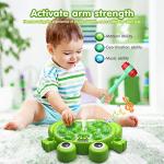 Whack A Frog Game,Toys for 2 Year Old Boys and Toddlers,5 Modes,45 Levels,with 9 Music Spray and Light-up,Baby Early Learning Developmental Interactive Toys Birthday Gifts for Ages 2,3,4+Year Old Boys by HopeRock