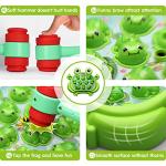 Whack A Frog Game,Toys for 2 Year Old Boys and Toddlers,5 Modes,45 Levels,with 9 Music Spray and Light-up,Baby Early Learning Developmental Interactive Toys Birthday Gifts for Ages 2,3,4+Year Old Boys by HopeRock