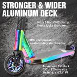 LMT01-V2 Professional Scooter-Trick Scooter-Intermediate Professional Stunt Scooter Suitable - Children, Teenagers Adults 8 Years Old Above-Durable (Black Color) by Shen Zhen LMT Sport Co.Ltd