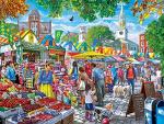 MasterPieces Farmer's Market Puzzles Collection - Market Day Afternoon 750 Piece Jigsaw Puzzle by MasterPieces Puzzle Company