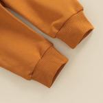 Baby Boy Clothes Outfits 2pcs Letter Print Crewneck Sweatshirt Pants Sweatsuit Little Boy Clothing (BUBS , 12-18 Months ) by BeQeuewll