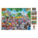 MasterPieces Farmer's Market Puzzles Collection - Market Day Afternoon 750 Piece Jigsaw Puzzle by MasterPieces Puzzle Company