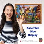 MasterPieces Accessories, Jigsaw Puzzle Glue Bottle & Wide Plastic Spreader, 5 Ounces each, 2 Pack by Masterpieces Puzzle Co.