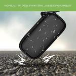 Heart Monitor Case Compatible with AliveCor Kardia Mobile ECG/ for KardiaMobile 6L for Apple and Android Device - CASE ONLY (Black) from ALKOO