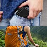 Heart Monitor Case Compatible with AliveCor Kardia Mobile ECG/ for KardiaMobile 6L for Apple and Android Device - CASE ONLY (Black) from ALKOO