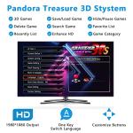 [5000 Games in 1] 30S Pandora box Retro Games Arcade Game Console with Two Separate hosts Compatible PC & Projector & TV 3D Games 1-4 Players Category Favorite List Save/Search/Hide/Pause/Delete Games by FVBADE