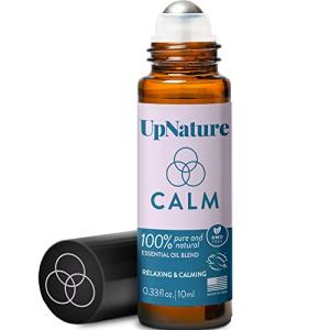 Calm Essential Oil Roll On Blend â Stress Relief Gifts for Women - Calm Sleep, Destress & Relaxation Aromatherapy Oils with Peppermint Oil & Ginger Oil â Perfect Stocking Stuffer from UpNature