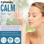 Calm Essential Oil Roll On Blend â Stress Relief Gifts for Women - Calm Sleep, Destress & Relaxation Aromatherapy Oils with Peppermint Oil & Ginger Oil â Perfect Stocking Stuffer from UpNature