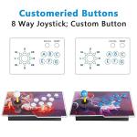 [5000 Games in 1] 30S Pandora box Retro Games Arcade Game Console with Two Separate hosts Compatible PC & Projector & TV 3D Games 1-4 Players Category Favorite List Save/Search/Hide/Pause/Delete Games by FVBADE