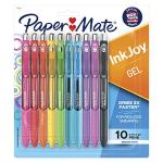 Paper Mate Gel Pens InkJoy Pens, Medium Point, Assorted, 10 Count from Newell Rubbermaid Office
