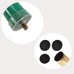 RUYU 9 Inch Kids Solid Hard Wood Fruit Chair, Crafted Hand-Painted Wood with Assembled Four-Legged Stool, Bedroom, Playroom, Watermelon Furniture Stool for Kids, Children, Boys, Girls(Watermelon) by RUYU-0010