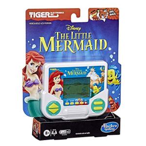 Hasbro Gaming Tiger Electronics Disney's The Little Mermaid Electronic LCD Video Game, Retro-Inspired Edition, Handheld 1-Player Game, Ages 8 and Up , Blue by Hasbro