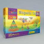 Veatree 160 Pcs Magnetic Building Sticks Blocks Toys, Magnet Educational Toys Magnetic Blocks Sticks Stacking Toys Set for Kids and Adult, Non-Toxic Building Toy 3D Puzzle with Storage Bag from Veatree