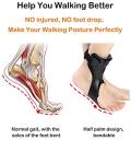 AFO Drop Foot Brace - 2021 Upgraded Medical Foot Up Ankle Foot Orthosis Support with Inflatable Airbag for Hemiplegia Stroke Shoes Walking Foot Stabilizer (Right, L) from Furlove