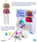 4M 4824 Make A Wind Chime Kit - Arts & Crafts Construct & Paint A Wind Powered Musical Chime DIY Gift for Kids, Boys & Girls from Toysmith