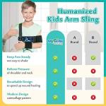 Pediatric Shoulder Immobilizer Kids Arm Sling for Shoulder Injury Dislocated Medical Child Sling for Broken Collarbone Healing Brace Clavicle Fracture Rotator Cuff Toddler Arm Sling from Mybow