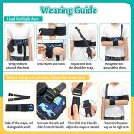 Pediatric Shoulder Immobilizer Kids Arm Sling for Shoulder Injury Dislocated Medical Child Sling for Broken Collarbone Healing Brace Clavicle Fracture Rotator Cuff Toddler Arm Sling from Mybow