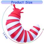 AIZIXIN Pop Bubble Fidget Sensory Toys, Squeeze Sensory Toys, Novelty Gifts for Boys and Girls, Stress Relief and Anti-Anxiety Tools for Kids and Adults (Strawberry, Red) by AIZIXIN