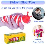 AIZIXIN Pop Bubble Fidget Sensory Toys, Squeeze Sensory Toys, Novelty Gifts for Boys and Girls, Stress Relief and Anti-Anxiety Tools for Kids and Adults (Strawberry, Red) by AIZIXIN