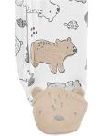 Simple Joys by Carter's Unisex Babies' Cotton Footed Sleep and Play, Pack of 2, Bear/Animal Print, 0-3 Months from Carter's Simple Joys - Private Label