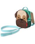 Skip Hop Toddler Backpack Leash, Zoo, Pug by Skip Hop