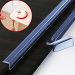 100% Silicone Edge Protectors for Kids, Soft Edge Protector Strip Transparent, 6.6ft Pre-Tape Adhesive Corner Protectors Baby Proofing for Kids Safety, Child Table Cabinets Drawers Furniture Bumper by Suwarc