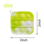 60 Pcs Mini Pop Bubble Fidget Sensory Toys, Pop Toy Bulk for Party Favor, Classroom Prizes Easter Basket Goodie Bag Stuffers Christmas Valentine Gift for Kid by Clanam