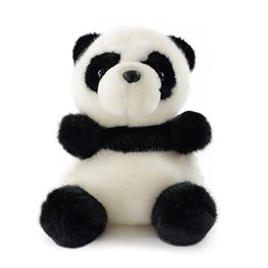 Sew Butiful 8.6" Panda Stuffed Animals Plush , Cute Plushies for Animal Themed Parties Teacher Student Award , Animal Toys for Baby, Boy, Girls, Great for Nursery, Room Decor, Bed (Panda) by Jashon Toys