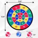 YESMARKS Toys Dart Games - Dart Board for Kids - Toy Sports Indoor Outdoor, Gifts for Boy Girl Party Game for Children Age 3 4 5 6 7 8 9 10 11 12 Years and Up from YESMARKS