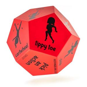 Covelico Kids Workout Equipment - Exercise Dice for Kids | Red Foam Dice for Kids | Kids Fitness with Kids Indoor Play Equipment | Toddler Workout Equipment | Fun and Fitness Equipment for Kids from Covelico PTY LTD